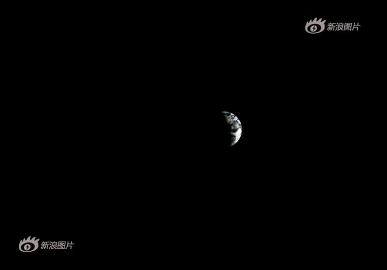 Image: Earth as seen from moon