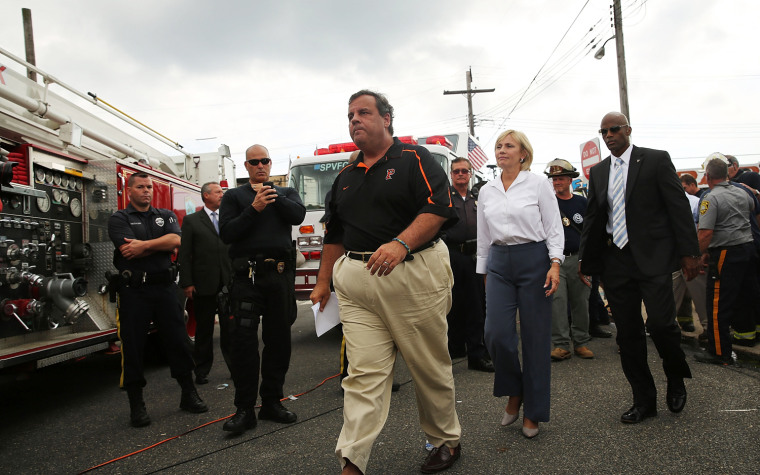 Gov. Chris Christie in September 2013, after a fire destroyed dozens of businesses along an iconic Jersey Shore boardwalk