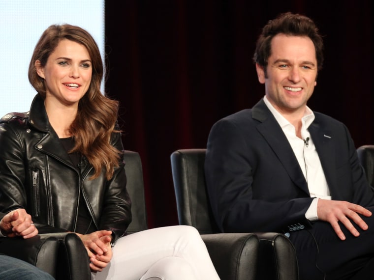 Keri Russell and Matthew Rhys are the stars of \"The Americans.\"