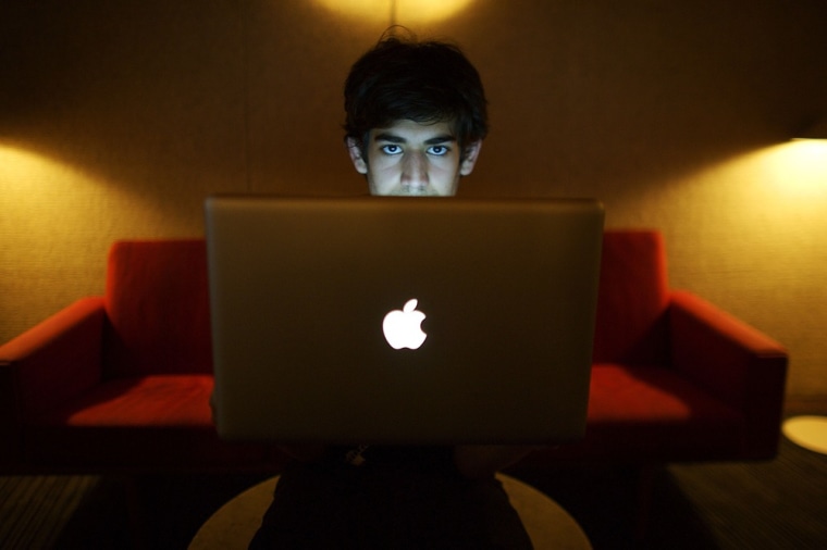 FILE - Aaron Swartz, a noted Internet freedom ''hakctivist,'' died Friday at 26. A relative says he took his own life. He was due to begin a federal t...