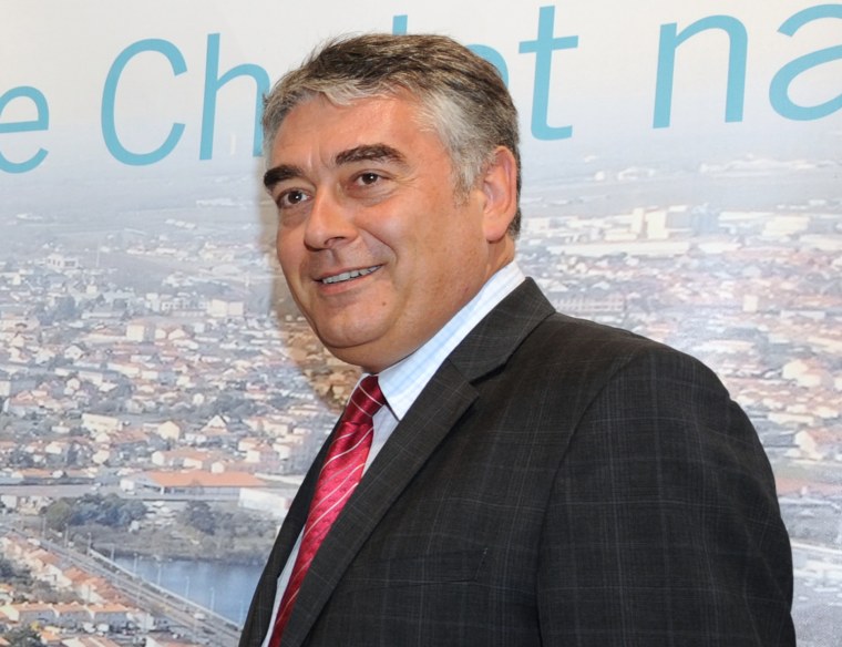 Cholet's MP mayor Gilles Bourdouleix in 2011.