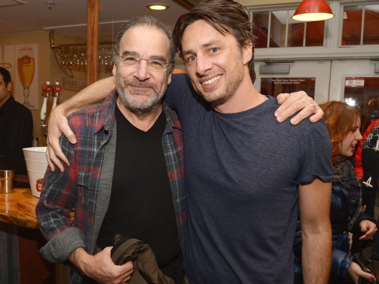 Image: Zach Braff, Mandy Patinkin