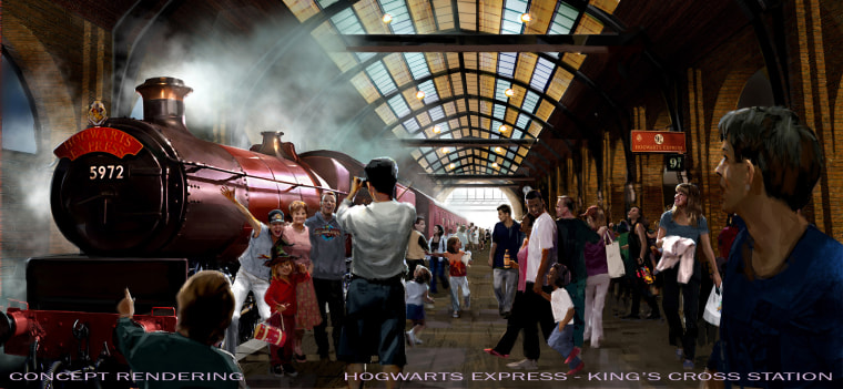 Wizarding World of Harry Potter, Diagon Alley, Hogwarts Express, Universal Studios Florida