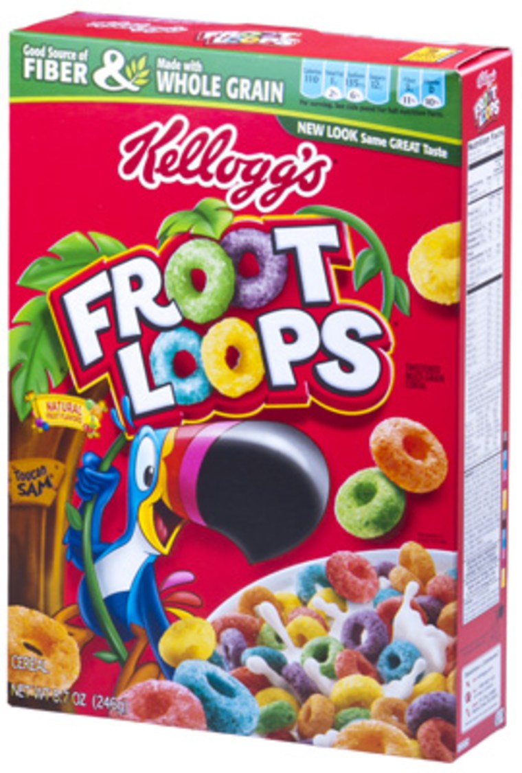 Kellogg's Froot Loops Cereal, 43.6-Oz Box