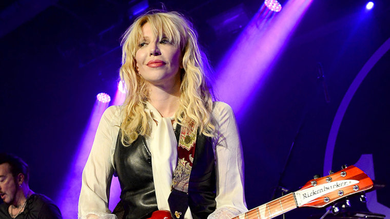 Courtney Love at the Hard Rock Hotel & Casino in Las Vegas in August.