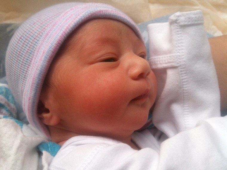 Meet Bella, was born in the early hours of Jan. 22 on a sled in Philadelphia.