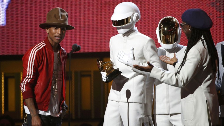 IMAGE: Pharrell Williams, Daft Punk, Nile Rodgers