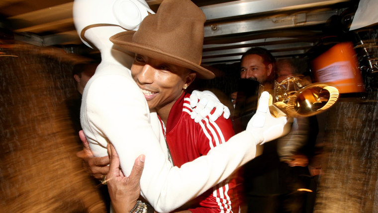 IMAGE: Thomas Bangalter and Pharrell Williams