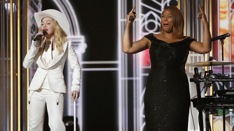 Image: Madonna and Queen Latifah