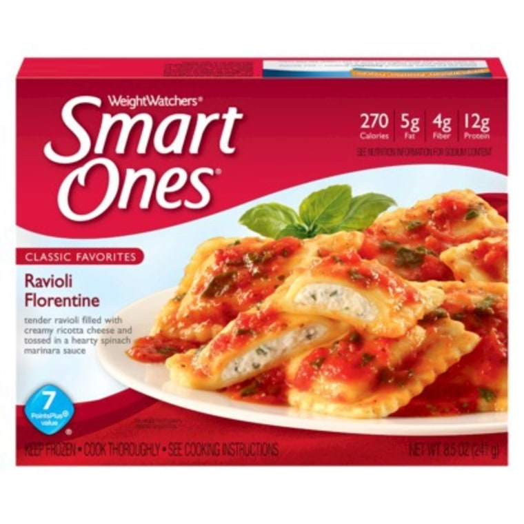 Weight Watchers Smart Ones Ravioli Florentine was a top pick for budget frozen diet meals, according to Cheapism.com