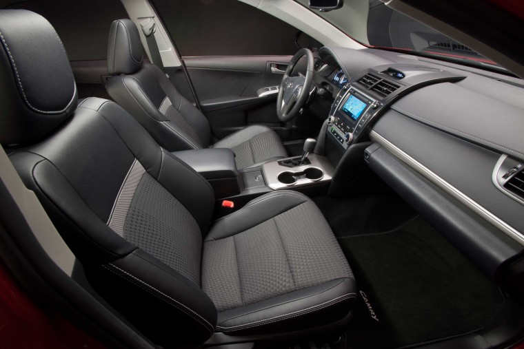 Interior of a 2012-2014 Toyota Camry