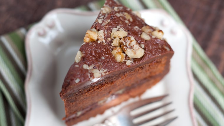Chile-chocolate bourbon cake is often served to mark a celebration, such as a Super Bowl win.