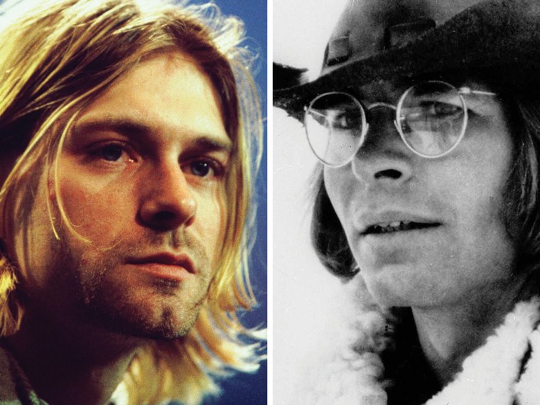 Image: Kurt Cobain, John Denver