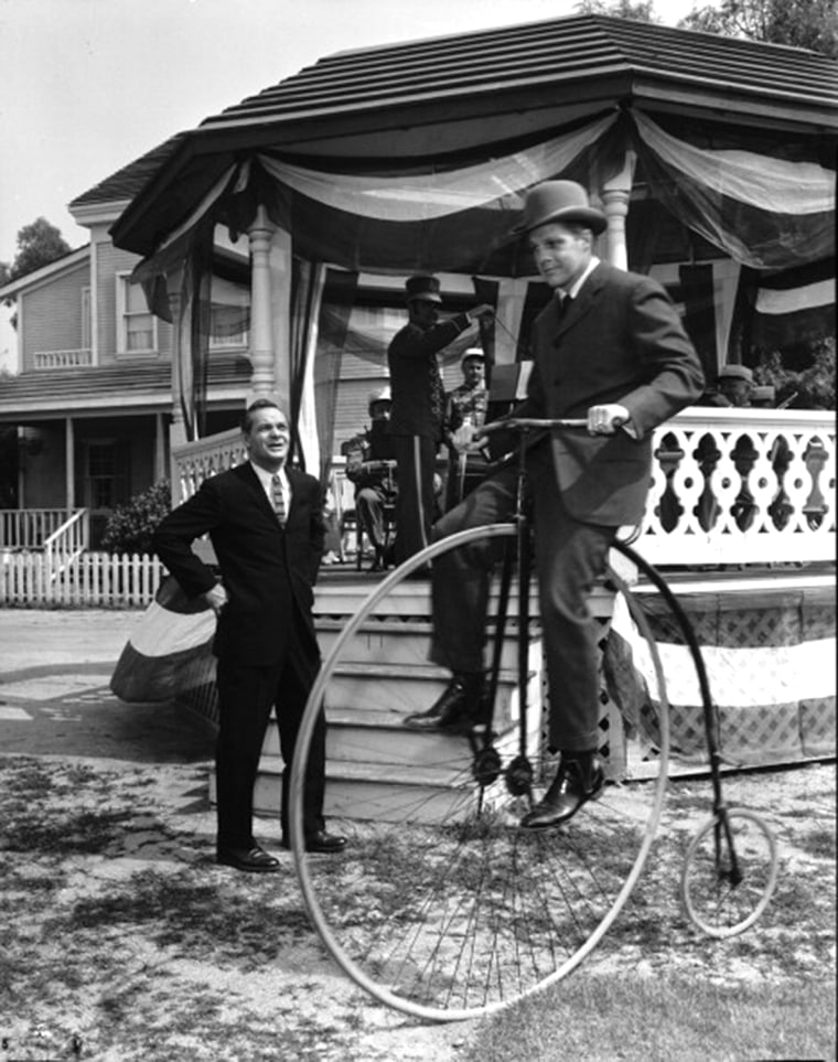 A scene from the nostalgic \"A Stop at Willoughby,\" which had autobiographical elements included about Rod Serling's life.