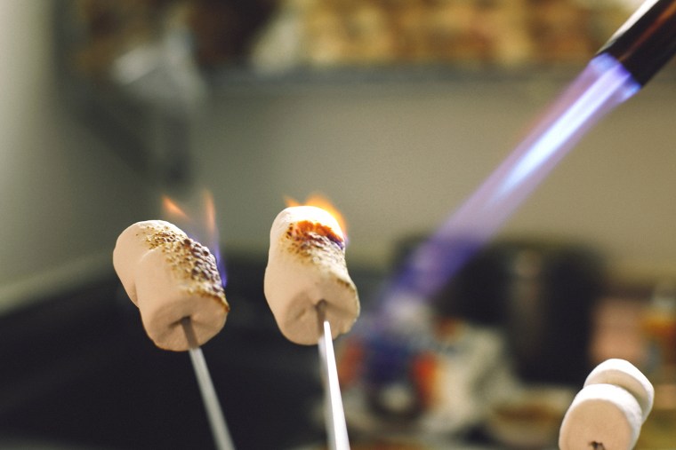 Toasted marshmallows