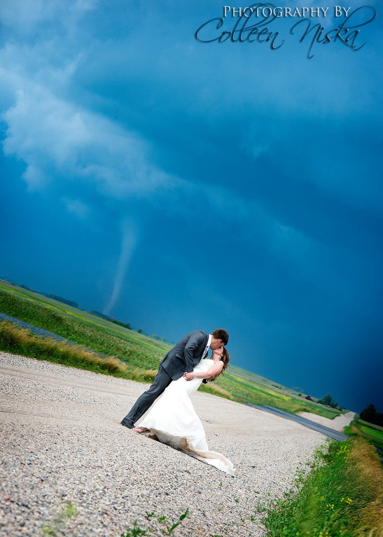 tornado wedding