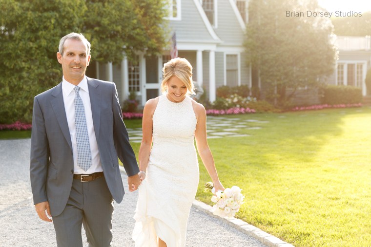 Couric and Molner, who were both married for the second time, celebrated in a laid-back ceremony that was mainly planned by Molner.