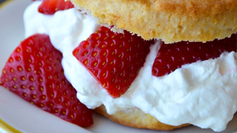 Mini strawberry shortcakes