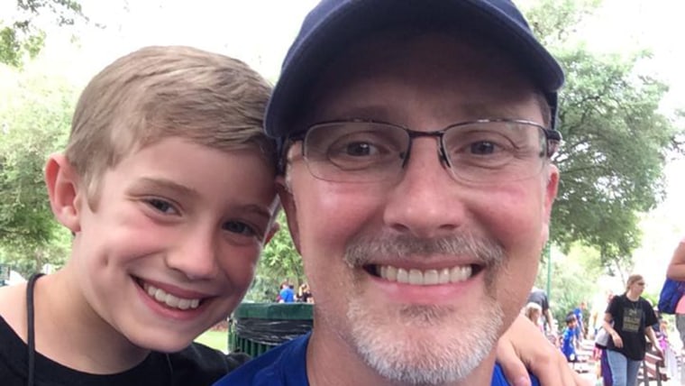Happy ending: A month after missing a field trip with his son, Carter Gaddis took one of his (very few) vacation days to chaperone a zoo field trip.