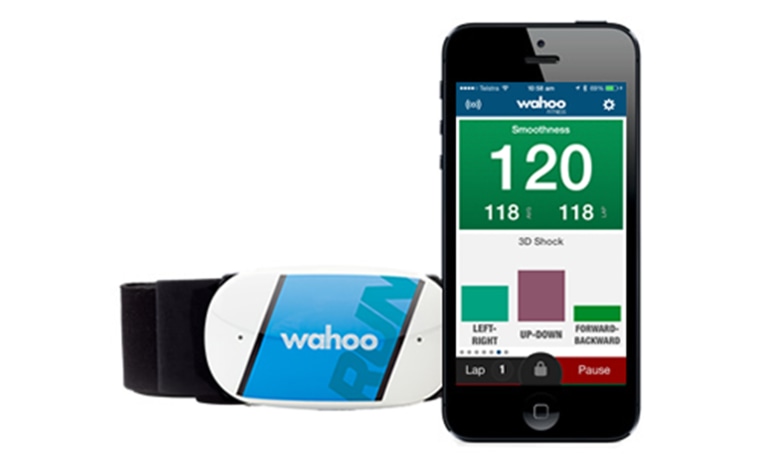 Wahoo Tickr Run heart rate monitor and training tool 
$80, http://wahoofitness.com