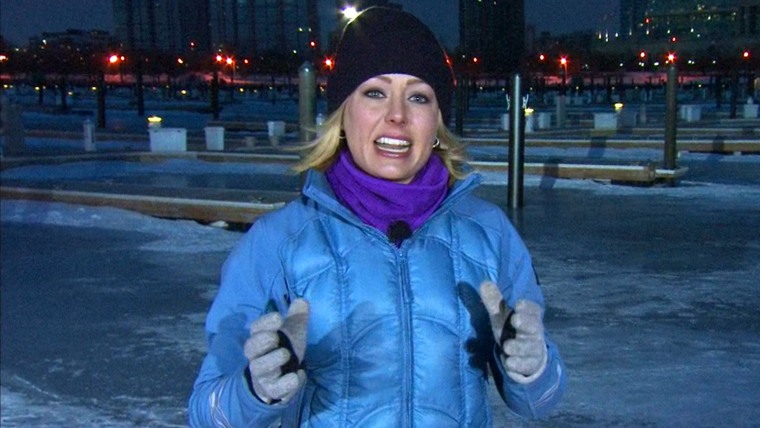 This past winter was SO cold! It still gives Weekend TODAY weather anchor Dylan Dreyer flashbacks.