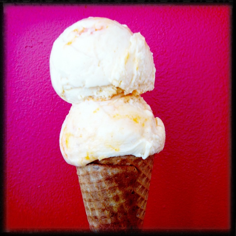 Chorizo caramel ice cream from Oddfellows.