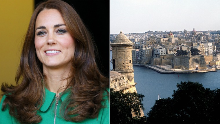 Catherine, Duchess of Cambridge is going to Malta