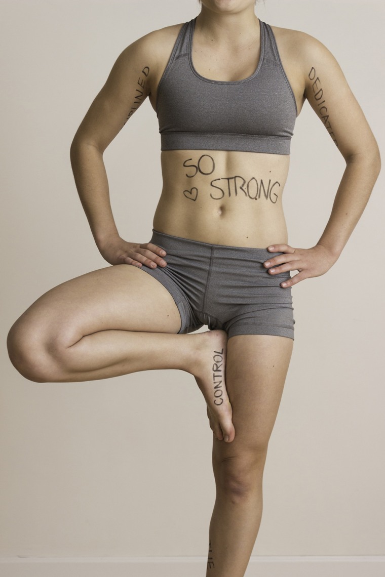 Show their bodies. Used body. Feel body image Issues.