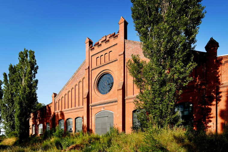 the 1901 gasworks building that will be transformed into the main brewhouse