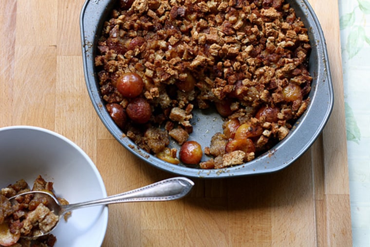 Rainier cherry brown betty