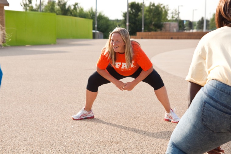 Julie Creffield, creator of The Fat Girls' Guide To Running.