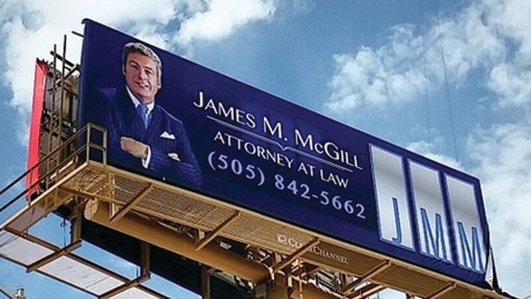 Image: "Better Call Saul" billboard in Albuquerque, NM