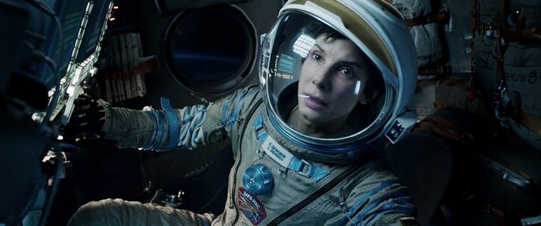 Image: Sandra Bullock in \"Gravity\"