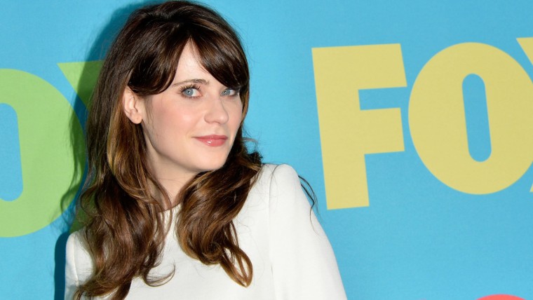 NEW YORK, NY - MAY 12:  Actress Zooey Deschanel attends the FOX 2014 Programming Presentation at the FOX Fanfront on May 12, 2014 in New York City.  (...