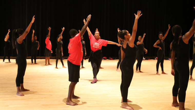 Former Alvin Ailey company dancer Cheryl Rowley-Gaskins says teaching at dance camp helps her give back.