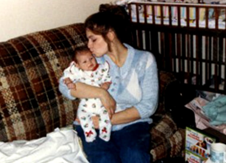 A photo of Miss Pennsylvania Valerie Gatto and her mother.