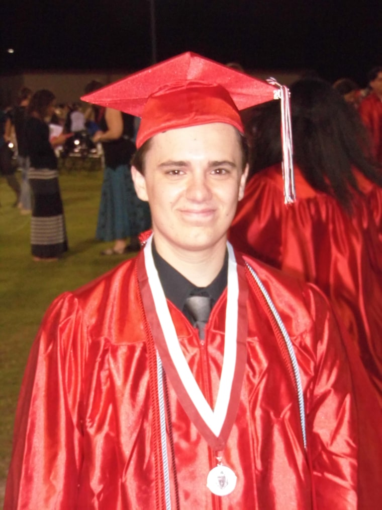 Ty Branch, pictured at his graduation, plans to attend the University of Central Florida to study biomedical engineering.