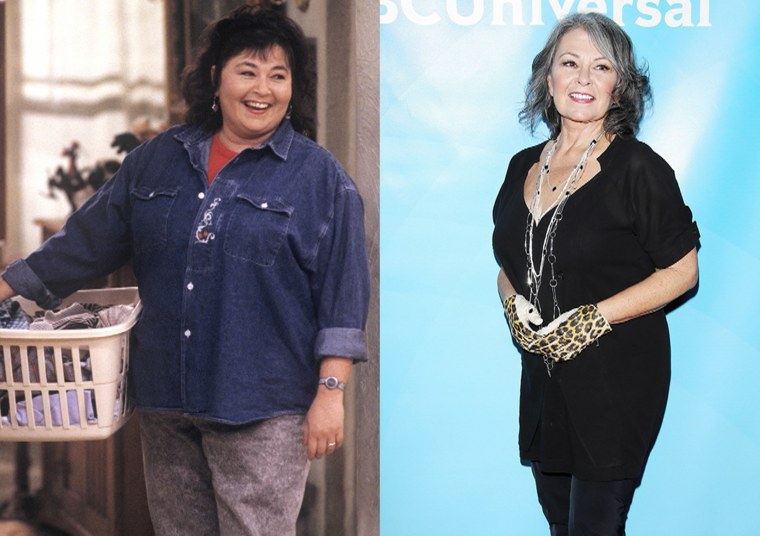 Image: Roseanne Barr, before and after