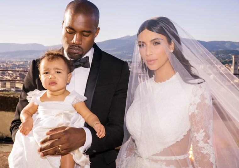 Image: Kim Kardashian, Kanye West, North West