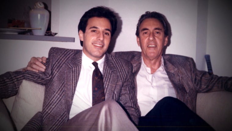 Matt and his father, J. Robert Lauer