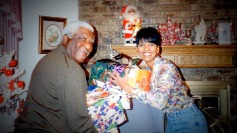Tamron and her father, Clarence Newton Sr.