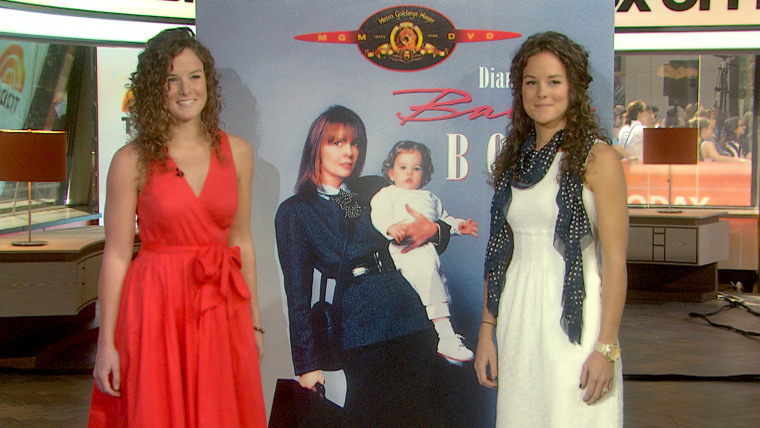 Michelle and Kristina Kennedy, all grown up from their \"Baby Boom\" days.