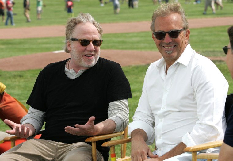 Kevin Costner and co-star Timothy Busfield batted around memories of their classic film.