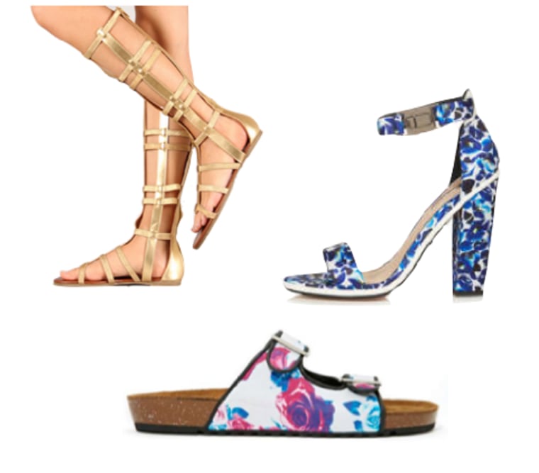 Flat sandals, featured on the TODAY Style segment
