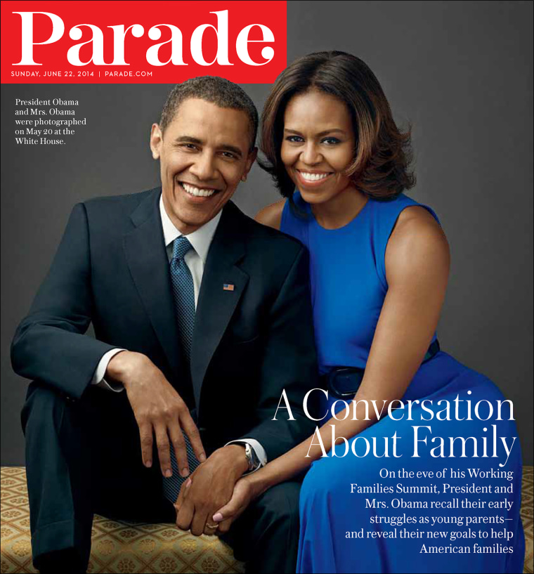 Parade magazine cover