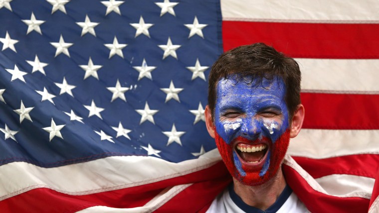 You successfully watched the game, didn't get in any trouble with the boss, and the U.S. beat Germany. Yessssss.