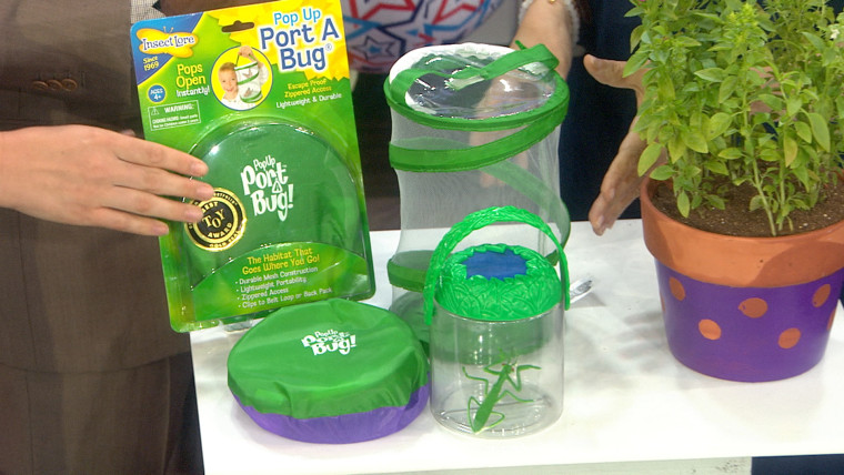 The Insect Lore Pop-Up Port-a-Bug is a cool, inexpensive gift for nature-loving kids. Just be sure to let the bugs go!