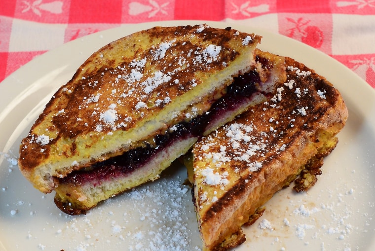 Image: PB&J French Toast