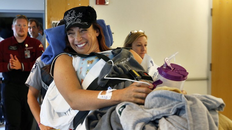 Six-time Olympic gold medal swimmer Amy Van-Dyken Rouen has been an inspiration with her relentless positivity after being paralyzed in an ATV accident on June 6 and says she is \"not afraid\" of the challenges ahead.
