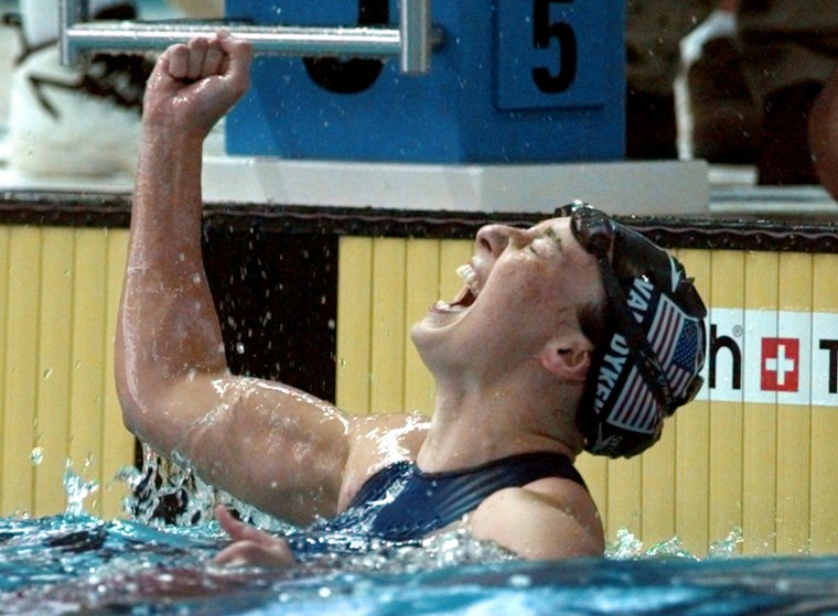A two-time Olympian, Van Dyken-Rouen won six gold medals in her career and was inducted into the U.S. Olympic Hall of Fame in 2008.